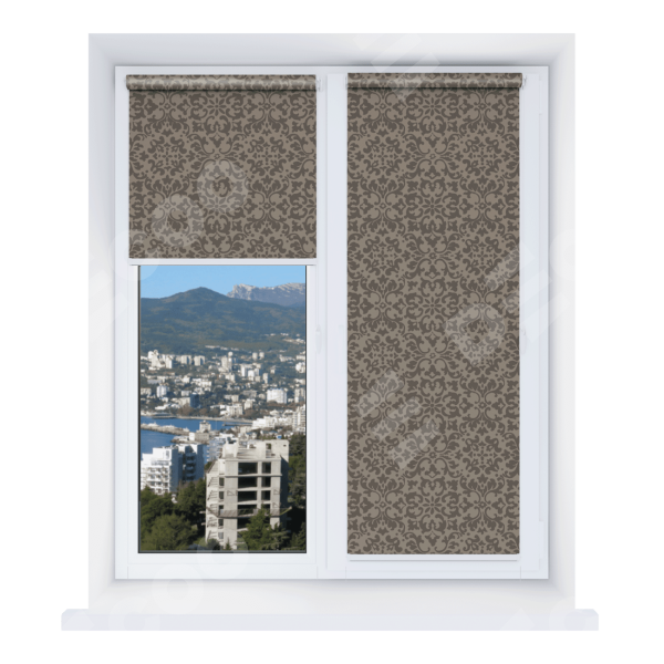 Рулонная штора Мини Дамаск 11