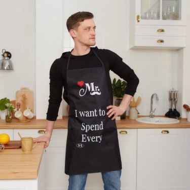 Фартук Доляна "Mr." 70х80см, 100%пэ