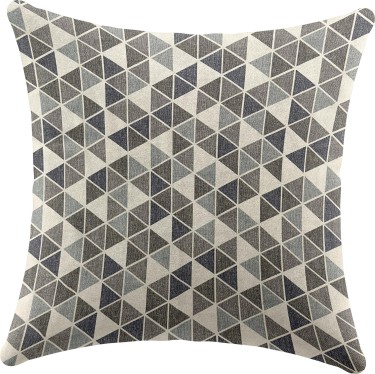 Подушка Cortin димаут «Треугольники синие»