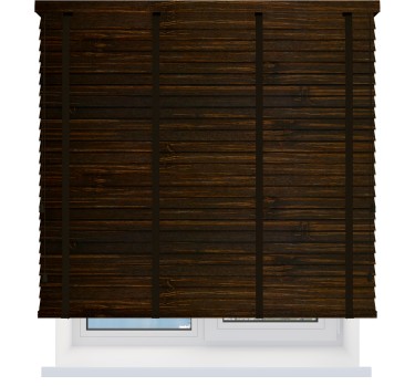 Бамбуковые жалюзи с тесьмой 50 мм. тигровый глаз