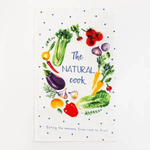 Полотенце кухонное Доляна, The natural cook, 35х60 см, 100% хл, 160г/м2