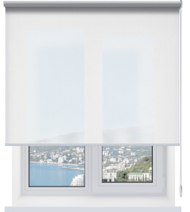 Рулонная штора Эко белый 01