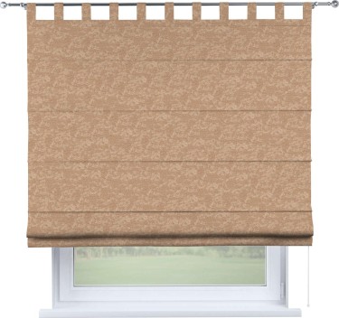 Римская штора «Кортин», софт мрамор бронзовый, на петлях