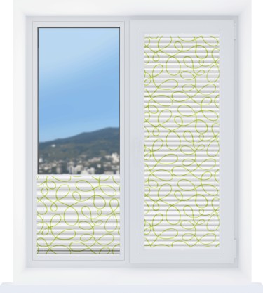 Штора плиссе ткань Опера 27