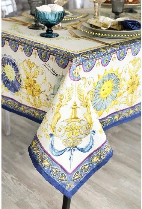 Скатерть Этель «Ренессанс» 180х145+/-3см, 100 % хл, саржа 190 гр/м2