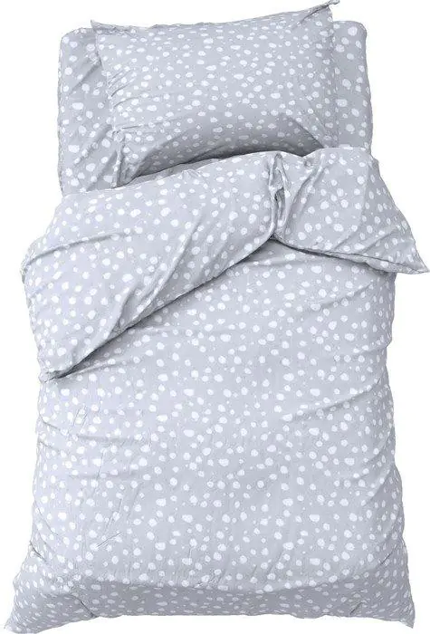 Постельное белье "Этель" 1,5 сп Soft grey 143х215 см, 150х214 см, 50х70 см -1 шт, 100% хл, бязь