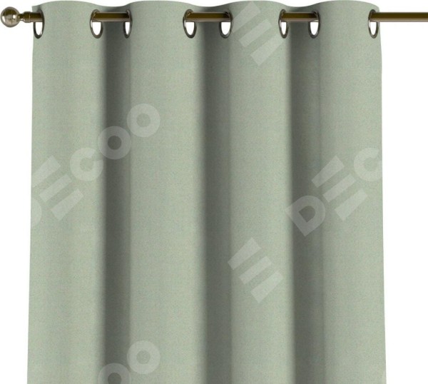 Комплект штор на люверсах блэкаут однотонный светло-серый