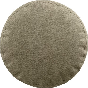 Подушка круглая Cortin твид кофе