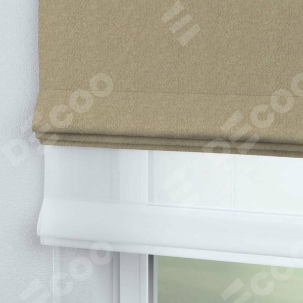 Римская штора «Кортин» день-ночь, стиф димаут бежевый