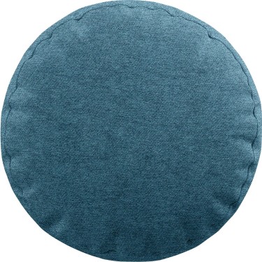 Подушка круглая Cortin твид светло-синий