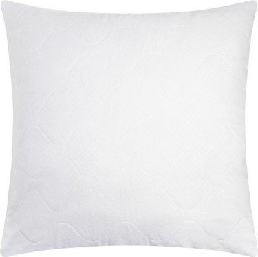 Наволочка Экономь и Я 70*70 см стёганая на молнии для подушки, 100% п/э