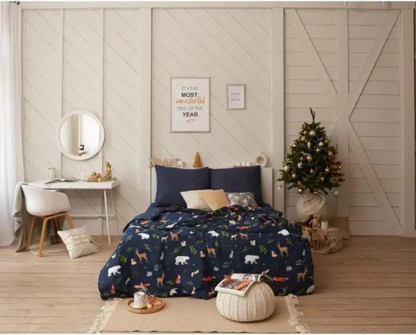 Постельное белье "Этель" 2 сп Winter animals 175*215 см, 200*220 см, 70*70 см - 2 шт