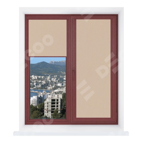 Рулонная штора Уни 2 Фокус 04 персик