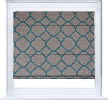 Римская штора «Кортин» кассетная, ткань «Старая Франция»