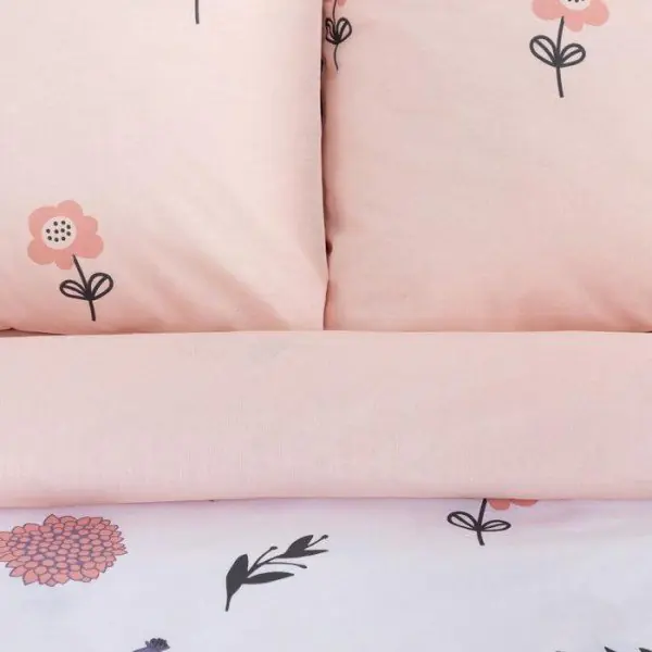 Постельное белье "Этель" дуэт Flower garden 143*215 см - 2 шт, 220*240 см, 70*70 см -2 шт