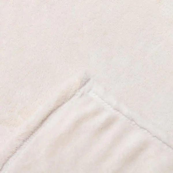 Плед Plain 200х220см, слоновая кость микрофибра 190г/м пэ100%