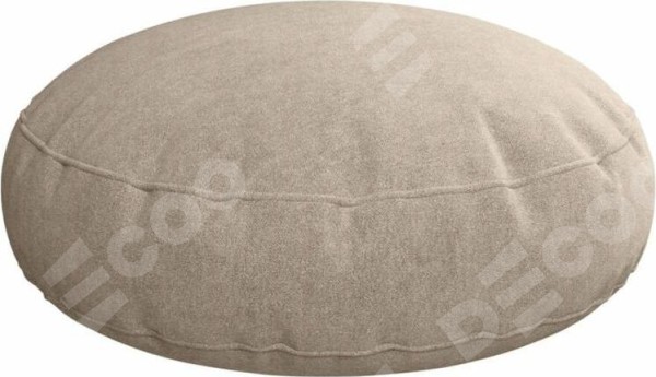 Подушка круглая Cortin софт тёмно-бежевый