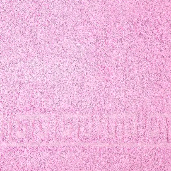Полотенце махровое с бордюром 70х140 см,CANDY PINK, хлопок 100%, 430г/м2