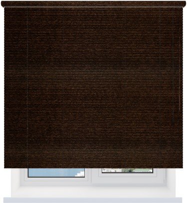 Деревянные жалюзи 25 мм. орех