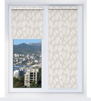 Рулонная штора Мини Ботаник Арт ВО 02