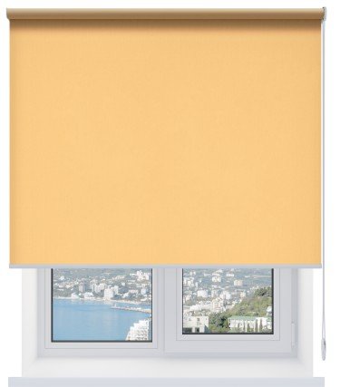 Рулонная штора Натали ВО 07 абрикосовый