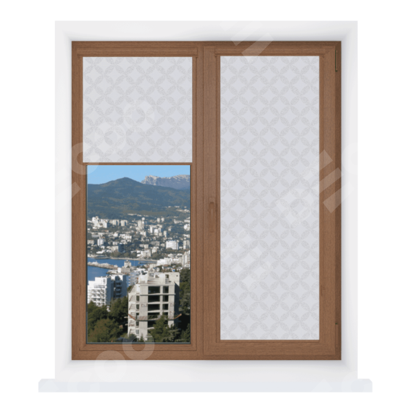 Рулонная штора Уни 2 Барселона белый 01