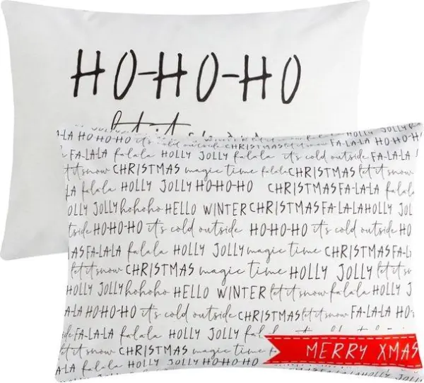 Комплект наволочек "Этель" Christmas  50х70 см - 2 шт, 100% хлопок, бязь