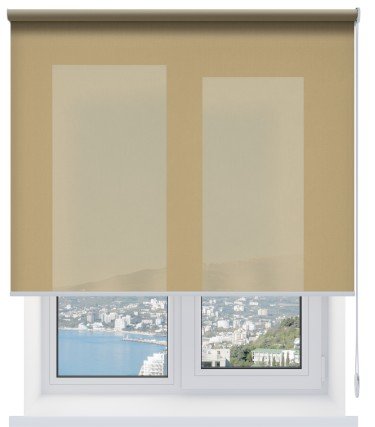 Рулонная штора Респект DM 09 кофейный