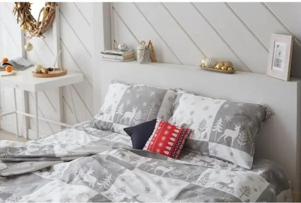Постельное белье LoveLife 2сп New year forest 175*215см,200*225см,50*70см-2шт