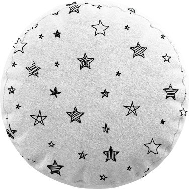 Подушка круглая Cortin «Звёзды»