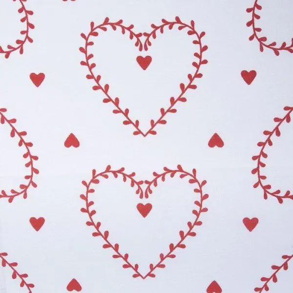 Постельное бельё "Этель" евро Heart 200*217 см, 220*240 см, 70*70 см -2 шт, 100% хл, бязь