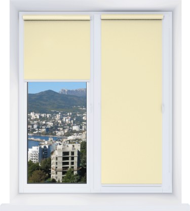 Рулонная штора Мини Респект DM ваниль 044