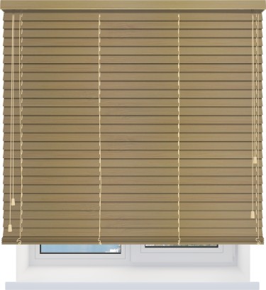 Бамбуковые жалюзи 50 мм. отбеленный