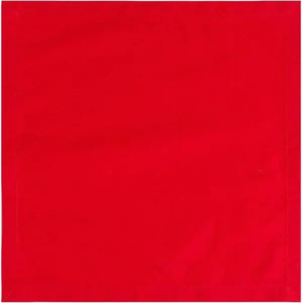 Набор салфеток с декорат. кольцами "Red pleasure" 40х40 см - 2 шт, 100% хл, саржа 190гр/м2