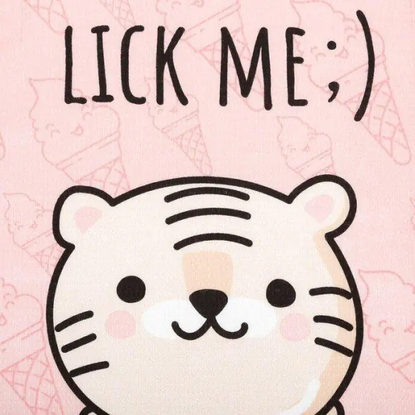 Полотенце "Доляна" Lick me 35х60 см,100% хлопок 160 г/м2