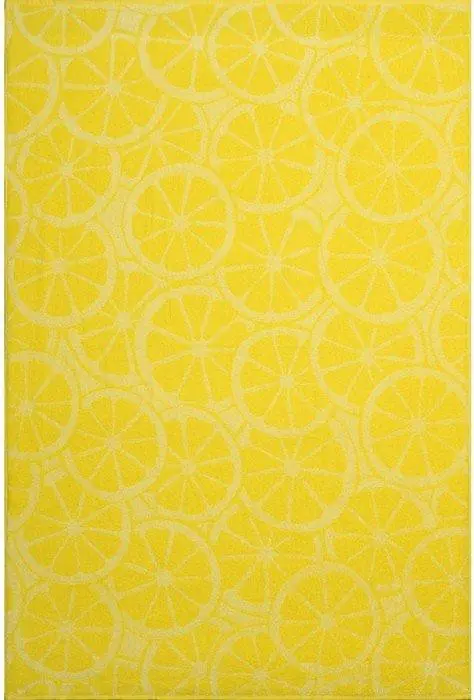 Полотенце махровое Lemon color, 50х90 см, цвет жёлтый