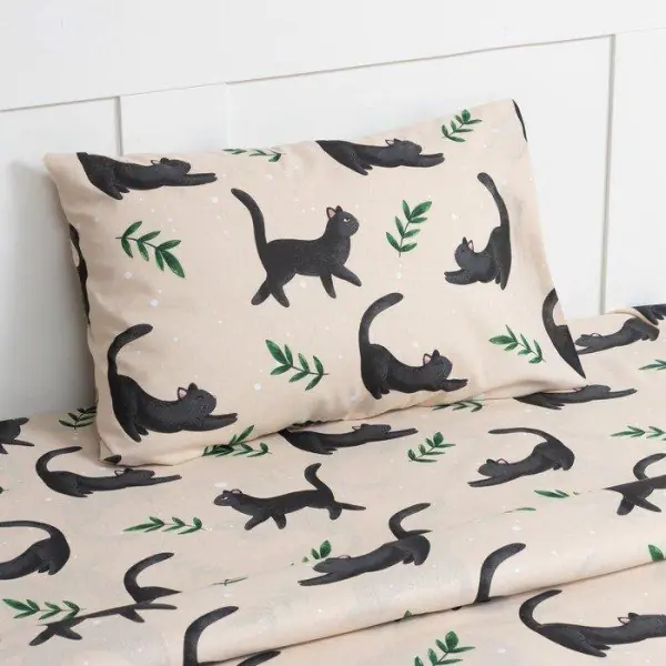 Постельное бельё Этель 1,5 сп "Little cat", 143х215 см, 150х214 см, 50х70 см -1 шт, 100% хлопок, бязь