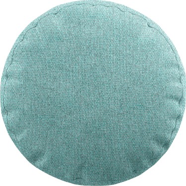 Подушка круглая Cortin лён димаут бирюзовый